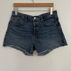 Agolde Denim Cutoff Women Denim Shorts 30